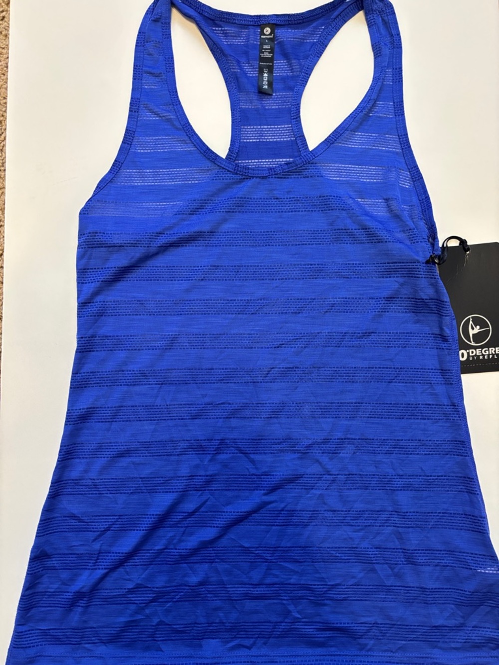 90 Degree By Reflex Royal Blue Racerback Athletic Tank